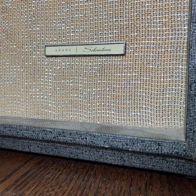 Silvertone 1484 Twin Twelve 2x12 Piggyback 1964 image 6
