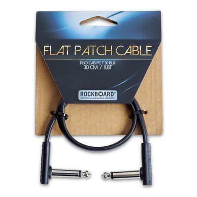 RockBoard Flat Patch Cable Black 30 cm image 2