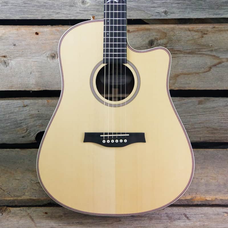 Seagull Artist Studio CW Deluxe Element Acoustic-Electric Guitar with TRIC Case, Used image 1