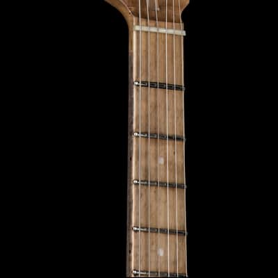 Valentino Guitars Thinline T-style P90 - Gold/black image 11
