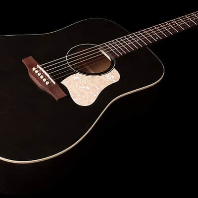 Art & Lutherie Americana Dreadnought Acoustic Guitar Faded Black Solid Cedar Top (Model # 045587 ) image 10