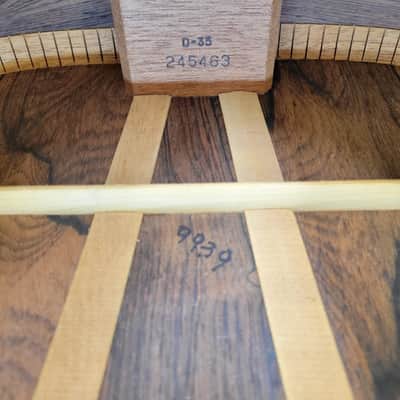 Vintage 1969 Martin D-35 Brazilian rosewood - Gloss lacquer image 21