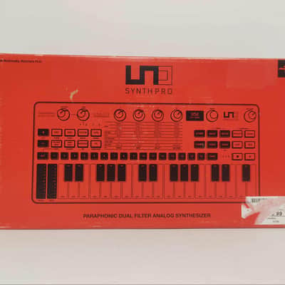 IK Multimedia IK Multimedia UNO Synth Pro Desktop 32-Key Analog Synthesizer 2022 - Present - Black with Black Keys image 8