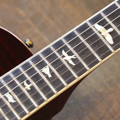 2019 PRS McCarty 594 Single-Cut Electric Guitar Fire Red Burst 10 Top + OHSC & Papers image 9