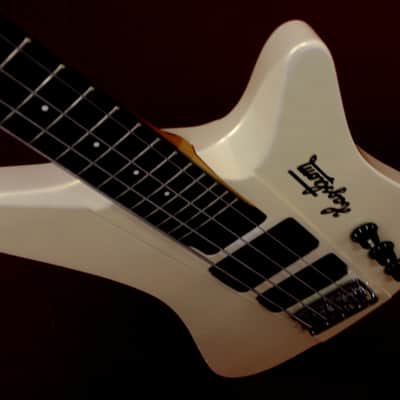 Hagstrom Ultra Swede 1982 White Pearlescent. Prototype.. Only 12 made. VERY RARE. & COLLECTIBLE. image 16