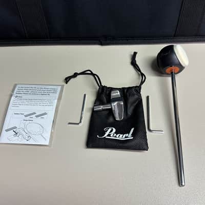 Pearl P930 Demonator Longboard Chain Drive Single Bass Drum Pedal 2010s - Chrome / Orange image 5