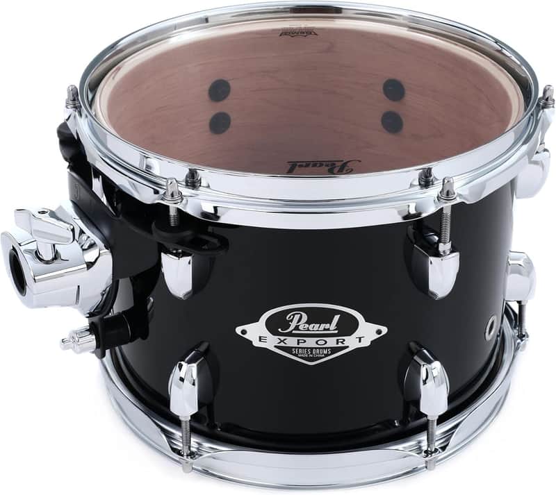 Pearl Export 8" x 7" Tom Add-On Pack - Jet Black image 1