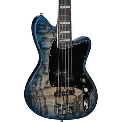 Ibanez TMB405 Talman Electric Bass, Cosmic Blue Starburst image 1