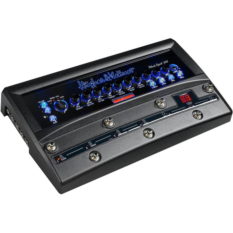 Hughes & Kettner Black Spirit 200 Floor 4-Channel 200-Watt Solid State Pedalboard Guitar Amp image 2