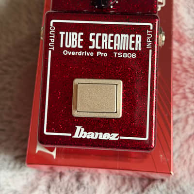 Ibanez TS808 Tube Screamer 40th Anniversary 2019 - Ruby Red Sparkle image 2