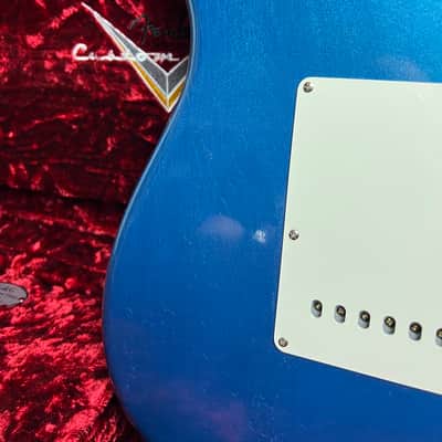 Fender  Custom Shop '66 Strat® Deluxe Closet Classic, Rosewood Fingerboard Aged Lake Placid Blue image 10