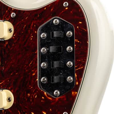 Fender Custom Shop Bass VI Deluxe Closet Classic - Aged Olympic White (737) image 14