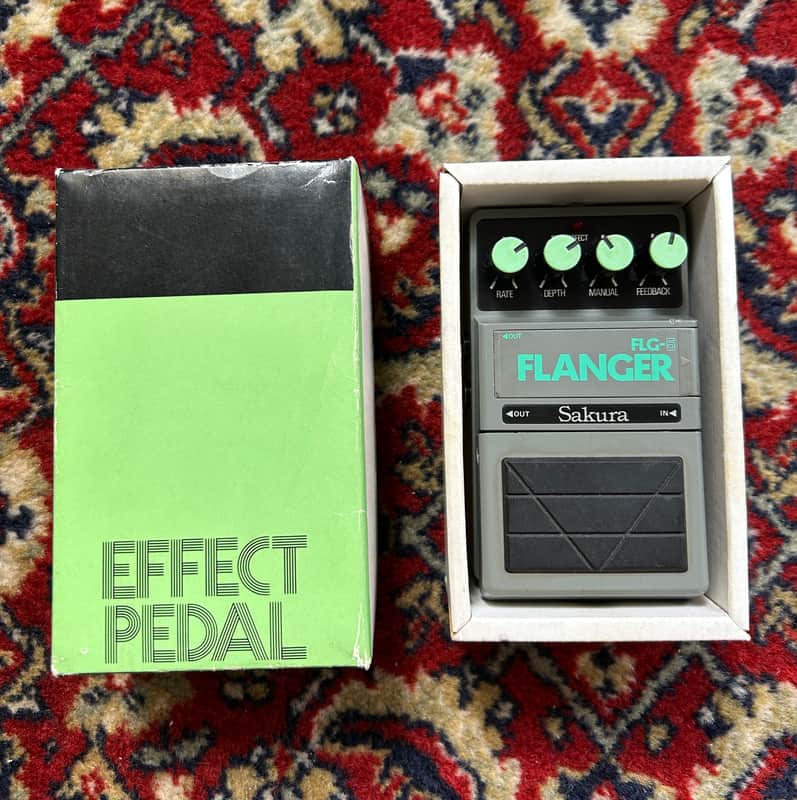 Sakura FLG-5 Flanger MIJ Japan Vintage Late 1980s w/ Original Box Bild 1
