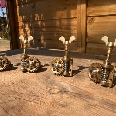 Double Bass Tuning Pegs - SET OF 4 - Rare And Beautiful - Make Me An Offer image 5