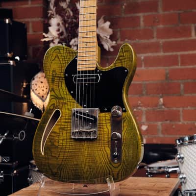 Partscaster Thinline T Style Guitar - With Lollar Charlie Christian Pickups! image 4