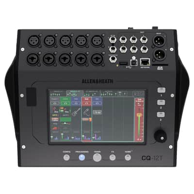 Allen & Heath CQ-12T Ultra-Compact 12in/8out Digital Audio Mixer - Open Box Mint image 1