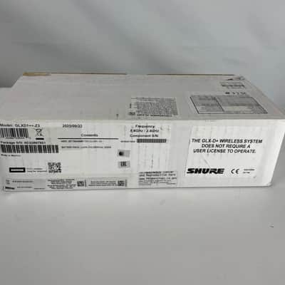 Shure GLXD1+ Dual Band Bodypack Wireless Microphone Transmitter, Z3 Band image 4
