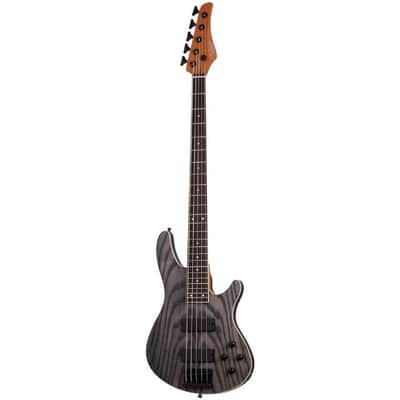 Schecter 3973-SHC C-5 Standard 5 String RH Electric Bass - Charcoal Satin image 2
