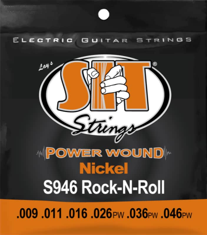 S.I.T. Strings S946 Powerwound Nickel Electric Rock-n-roll Hybrid 09-46 image 1