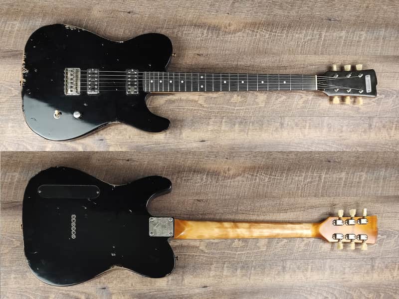 MyDream Partcaster Custom Built - Black Relic Cabronita DreamTron image 1