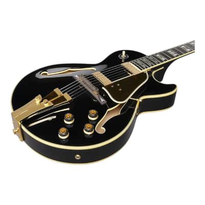 Ibanez GB10 George Benson Signature Hollowbody Electric Guitar, Black image 2