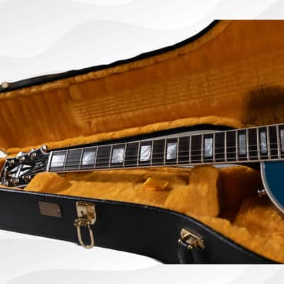 2022 Gibson Custom Shop Les Paul Custom - Pelham Blue Gloss - 70th Anniversary - Special Order Batch (5 Units) image 8