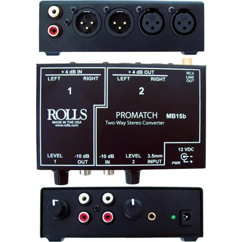 Rolls MB15b ProMatch Two-Way Stereo Converter image 1