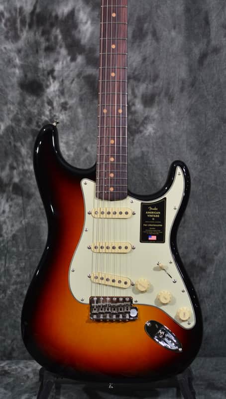 Fender American Vintage II 1961 Stratocaster 3-Tone Sunburst w/ FREE Same Day Shipping image 1