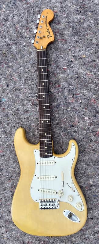 Fender Stratocaster 1976 - Blonde see trough body, Rosewood Fingerboard image 1