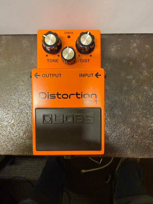 Boss DS-1 Distortion (Silver Label) 1994 - Present - Orange image 1
