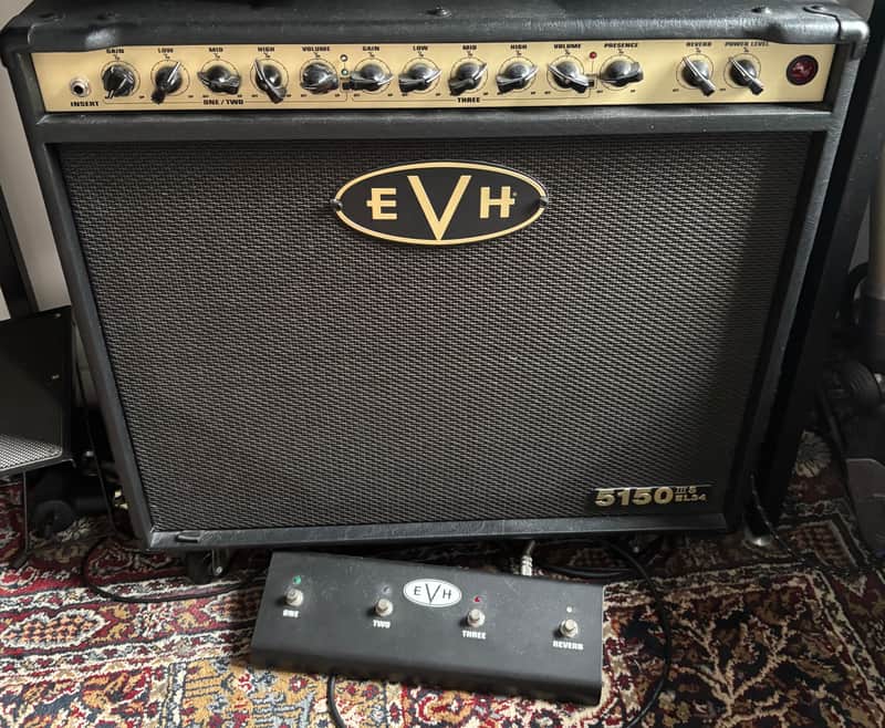 EVH 5150 III S EL34 3-Channel 50-Watt 1x12" Guitar Combo 2019 - Present Black image 1