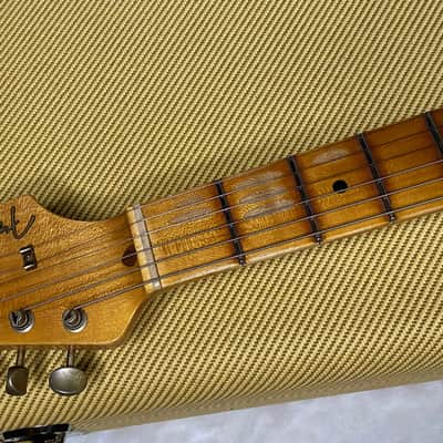 Fender Custom Shop 1957 Stratocaster Journeyman Relic - Aged Sonic Blue - 7.8lbs - Authorized Dealer - OPEN BOX - SAVE BIG! G06385 image 11