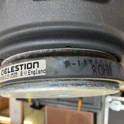 Pair of PA Speakers - 15" Celestion T4958 (UK Made) 8 Ohm, in Soundlab Cabinets image 4