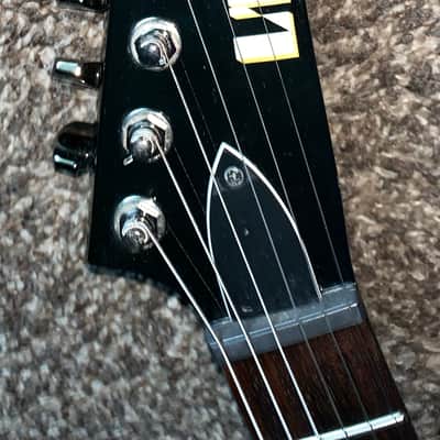 ESP LTD EX-260 Black electric guitar image 2