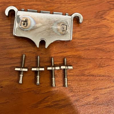 Gibson Bass bridge 1960,s Silver image 3