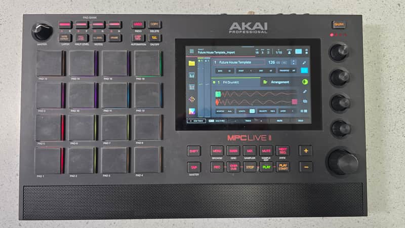 Akai MPC Live II Standalone Sampler / Sequencer 2020 - Present - Black image 1