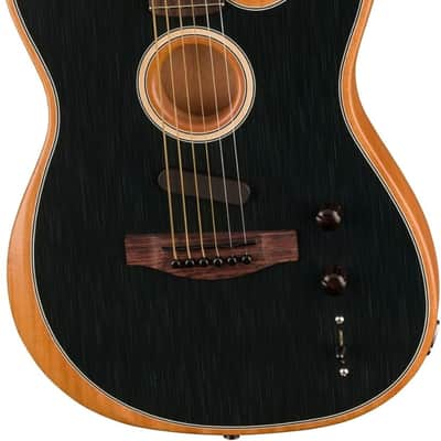 Fender Acoustasonic Player Telecaster - Brushed Black image 3