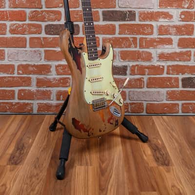 Fender Custom Shop Rory Gallagher Signature Stratocaster 3-Color Sunburst Relic 2007 w/OHSC image 3