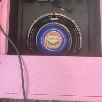 Wavelength Audio, ltd. Thumper SE 7591A class A/A2 8/10W amplifier, B&B Alnico 12" Pink image 4
