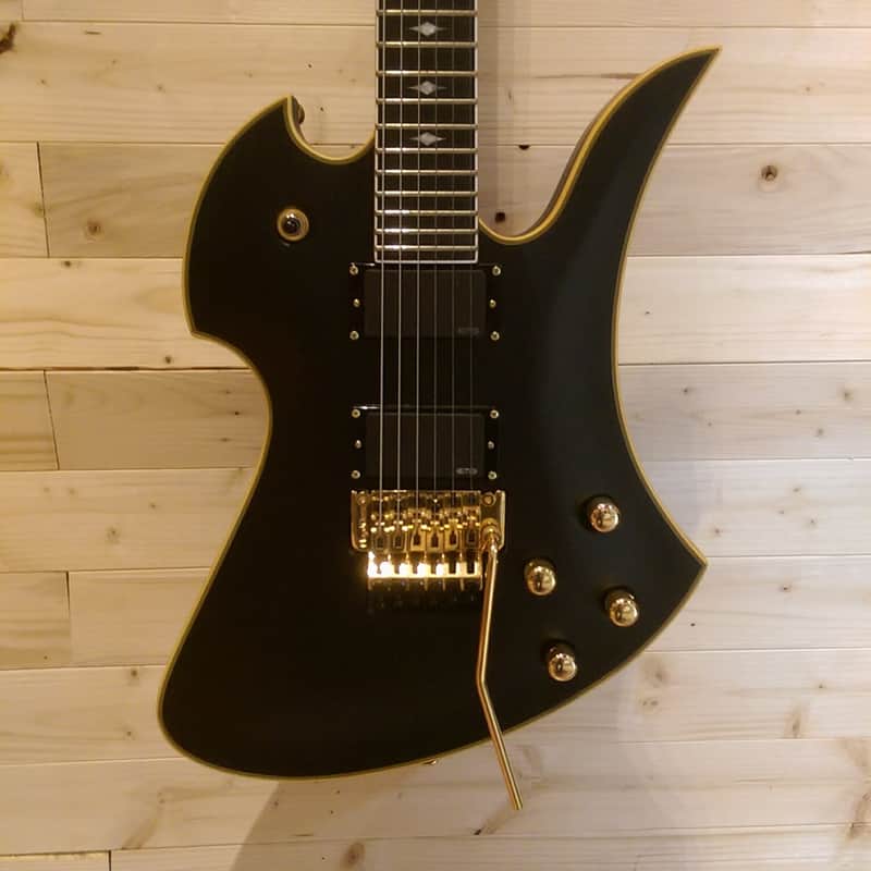 B.C. Rich Mockingbird Pro X - Black w/ Gold Hardware | Reverb