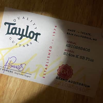 Taylor 214ce-K SB Plus Acoustic-electric Guitar - Shaded Edgeburst Finish - 4.8lbs - Authorized Dealer - G06263 image 4