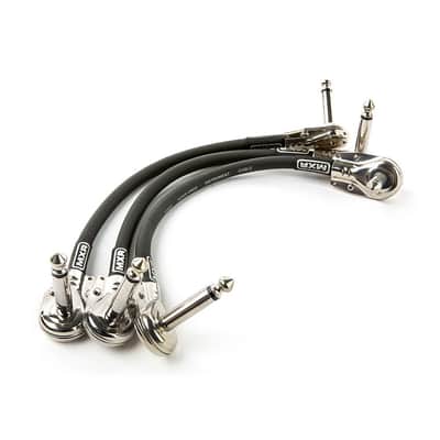 MXR 6" Pancake Plug Patch Cable for Guitar Effects Pedals 3 Pack image 5