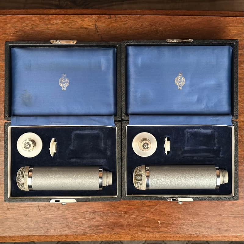 Vintage Neumann Gefell CMV 563 Sequential Pair with M55K, M7, and M8 Capsules. CMV563 image 1