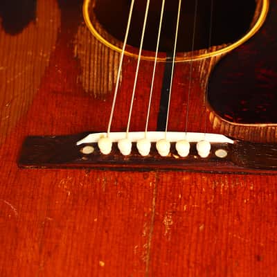 Gibson J-45 1948 acoustic guitar - honest vintage workhorse with soul, history and legendary sound - check video! image 14