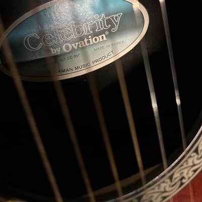 Ovation CC257 Celebrity Deluxe 1992 - 1996 - Sunburst image 2