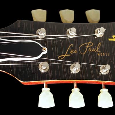 2014 Gibson Les Paul 1959 Historic 59 Custom Shop R9 AGED w Factory Original Dimarzios ~ Sunburst image 10