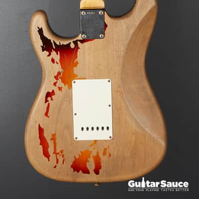 Fender Custom Shop Rory Gallagher Heavy Relic 3 Tone Sunburst 2021 Used (Cod. 1643UG) image 15