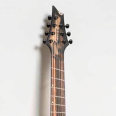 Cort KX507MS Pale Moon 7-String Multi-Scale Electric Guitar | Fishman Fluence, Fanned Frets, Ebony Fretboard image 3