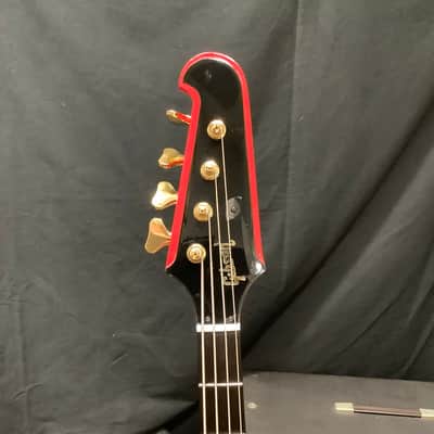 1991 Gibson Custom Shop Thunderbird Bass Fire Engine Red image 2