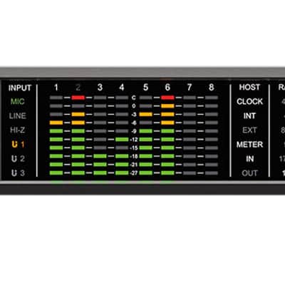 Universal Audio APX6-HE Apollo x6 Rackmount Recording Interface. Heritage Edition (Thunderbolt 3) image 1